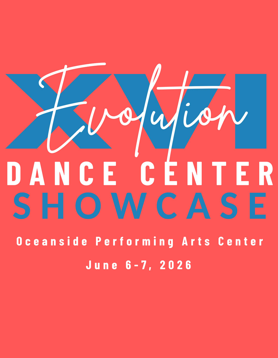Evolution Dance Center Carlsbad Showcase 2026 flyer.