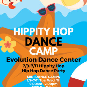 Hippity Hope Dance Camp flyer.