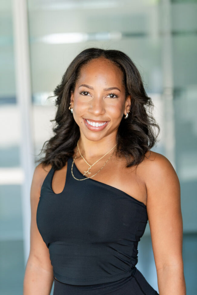 Dance instructor Courtney