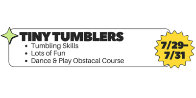 Tiny Tumblers flyer.